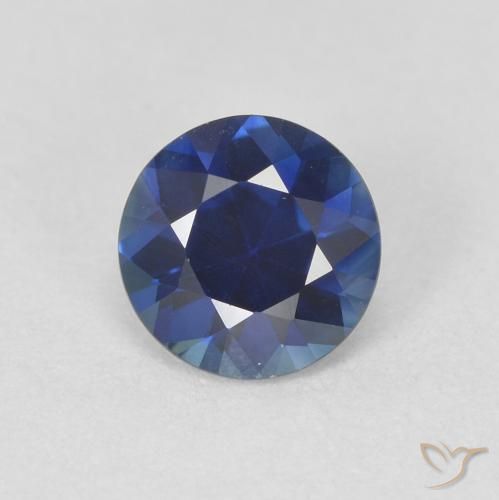 0.66ct طبيعي أزرق الشفق زفير, دائري, VVS