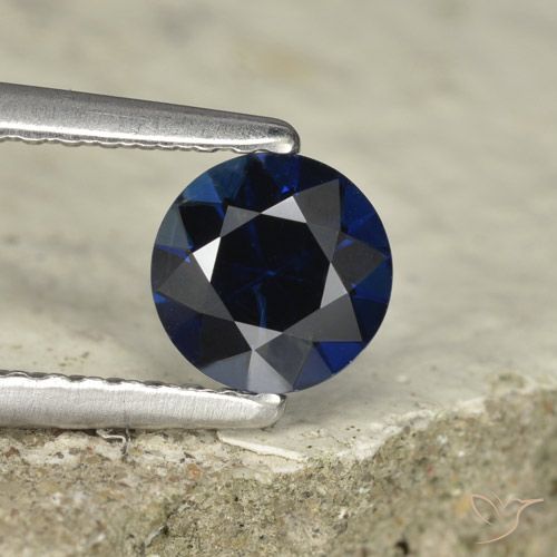 0.70ct طبيعي أزرق الشفق زفير, دائري, VVS-VS