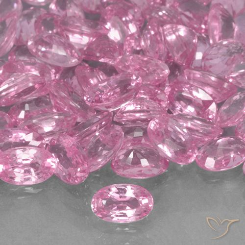 0.31ct طبيعي وردي فاقع زفير, بيضوي, VVS-VS
