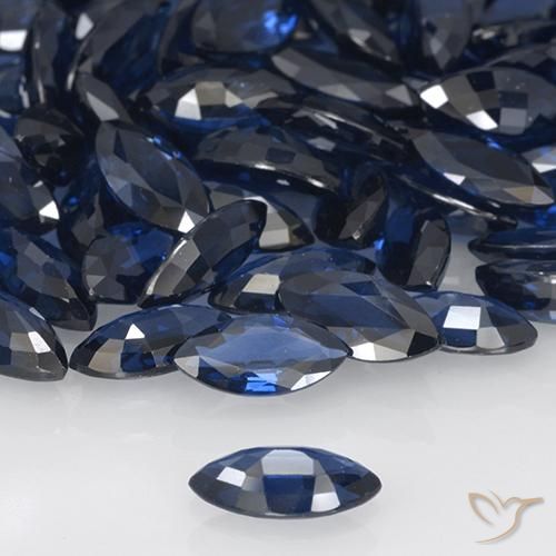 زفير أزرق بحرى طبيعي، ماركيز، 0.67 قيراط، VVS-VS