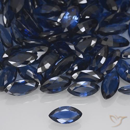 0.48ct طبيعي أزرق بحرى غامق زفير, ماركيز, VVS-VS