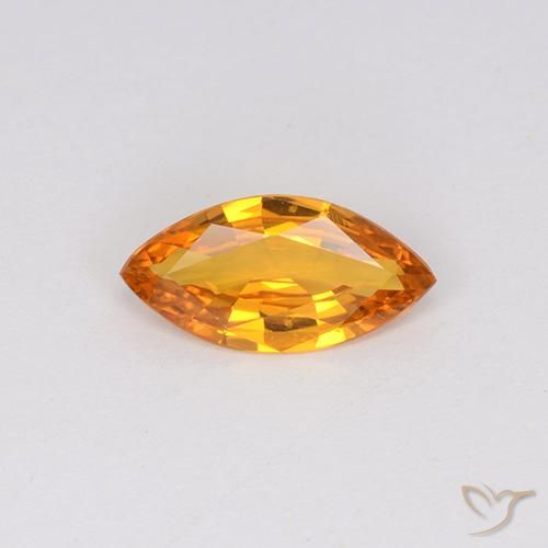 1.00ct طبيعي ذهب زفير, ماركيز, VVS