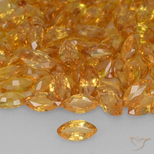 0.20ct طبيعي ذهب زفير, ماركيز, VVS-VS