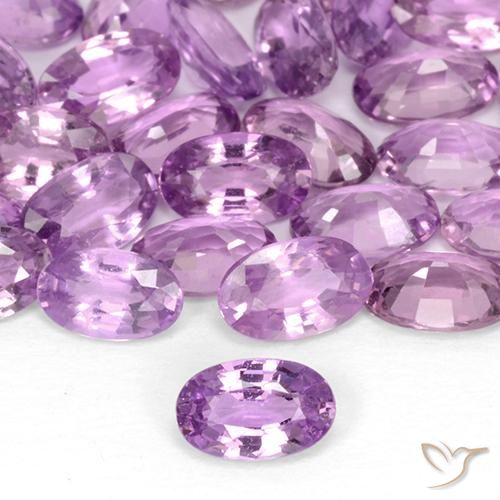 0.28ct طبيعي أرجوانى وردى متوسط زفير, بيضوي, VVS-VS