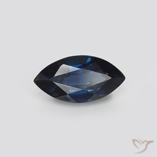 زفير ازرق مسود طبيعي، ماركيز، 1.17 قيراط، VVS-VS