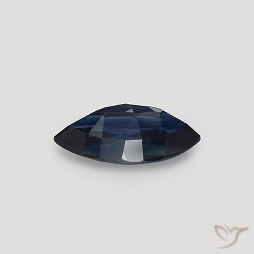 زفير ازرق مسود طبيعي، ماركيز، 1.07 قيراط، VVS-VS