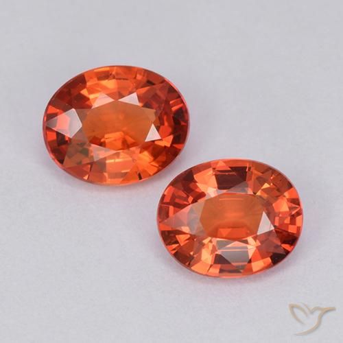 1.48ctw طبيعي أحمر كثيف زفير, بيضوي, VVS
