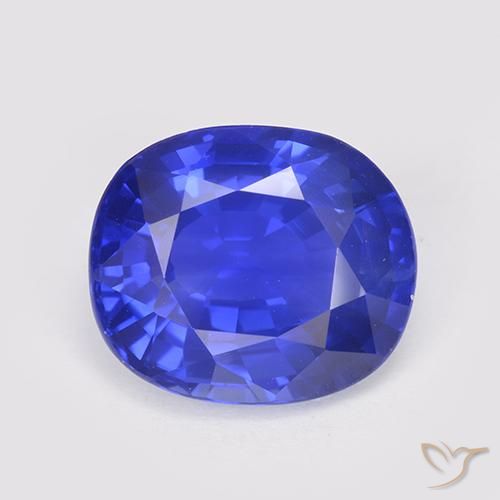 3.24ct طبيعي أزرق وردة الذرة زفير, بيضوي, قليلا جدا