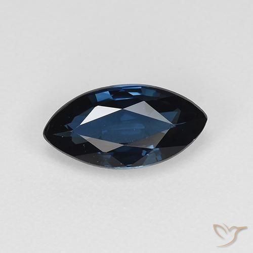 0.84ct طبيعي أزرق غامق زفير, ماركيز, VVS-VS