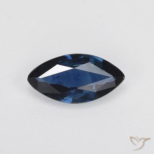 0.68ct طبيعي الأزرق الملكي زفير, ماركيز, VVS-VS