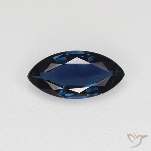 0.66ct طبيعي أزرق منتصف الليل زفير, ماركيز, VVS-VS