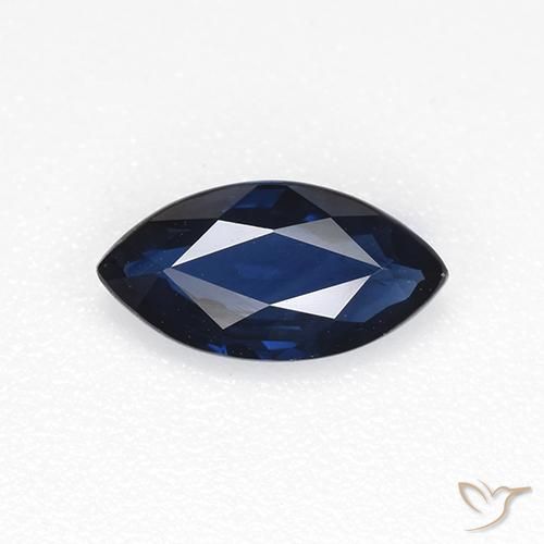 0.66ct طبيعي أزرق الشفق زفير, ماركيز, VVS-VS