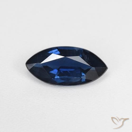 0.58ct طبيعي أزرق الشفق زفير, ماركيز, VVS-VS, Photo A