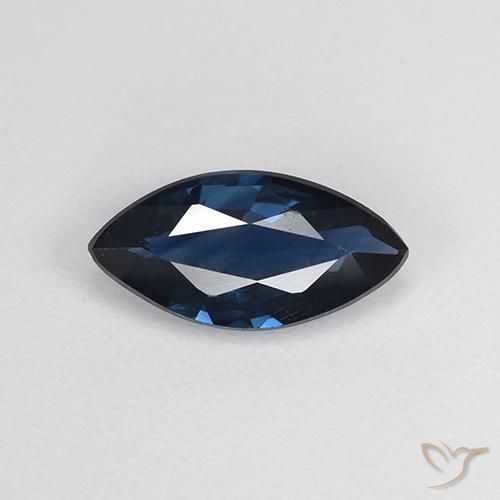 0.67ct طبيعي أزرق منتصف الليل زفير, ماركيز, VVS-VS