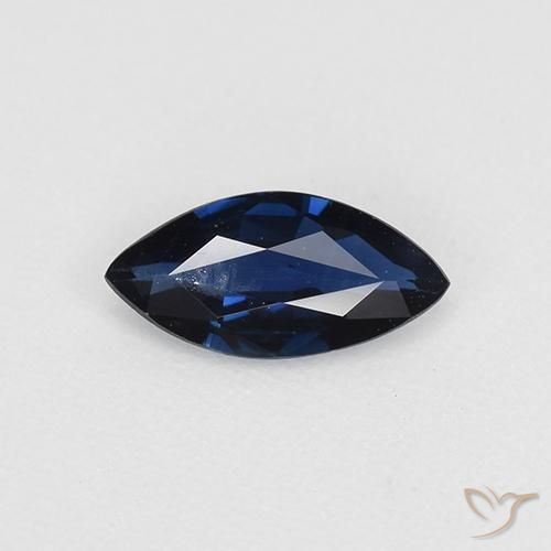 0.47ct طبيعي ازرق غامق زفير, ماركيز, VVS-VS