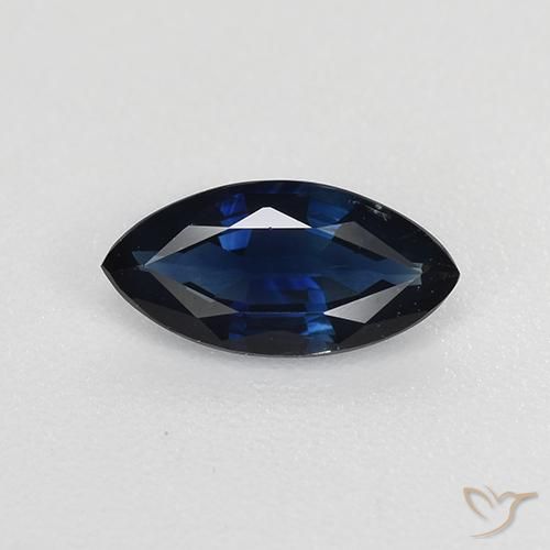 0.68ct طبيعي أزرق الشفق زفير, ماركيز, VVS-VS