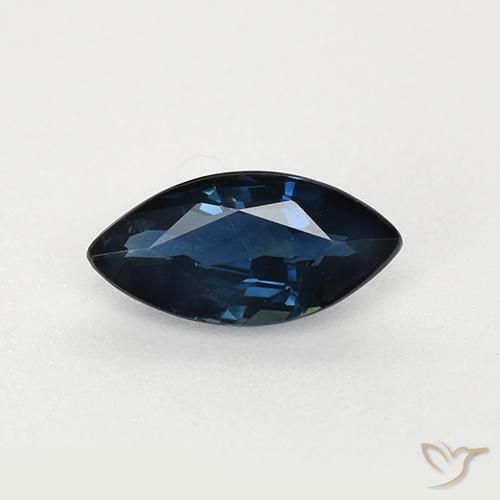 0.71ct طبيعي أزرق غامق زفير, ماركيز, VVS-VS