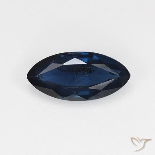 0.72ct طبيعي أزرق منتصف الليل زفير, ماركيز, VVS-VS
