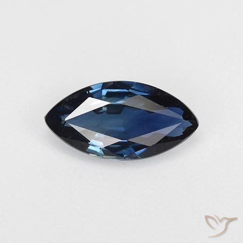 0.66ct طبيعي أزرق منتصف الليل زفير, ماركيز, VVS-VS
