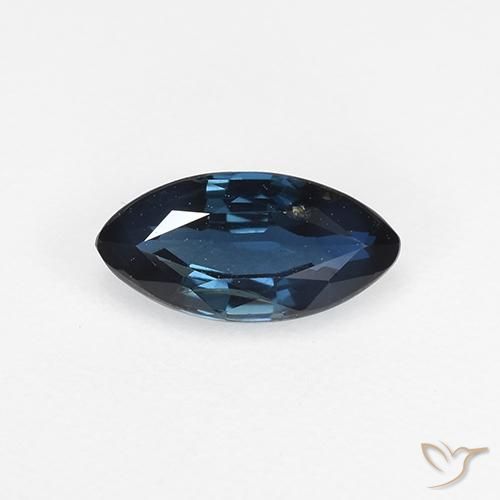 0.67ct طبيعي أزرق غامق زفير, ماركيز, VVS-VS