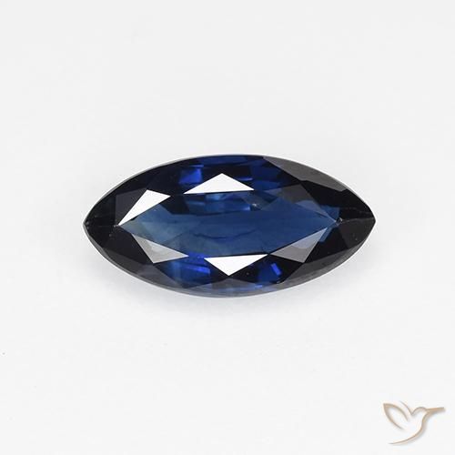 0.67ct طبيعي أزرق الشفق زفير, ماركيز, VVS-VS