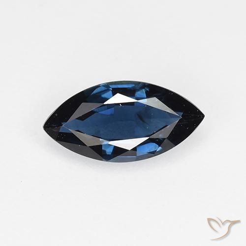 0.66ct طبيعي أزرق الليل زفير, ماركيز, VVS-VS
