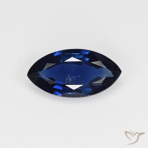 0.63ct طبيعي أزرق الشفق زفير, ماركيز, VVS-VS