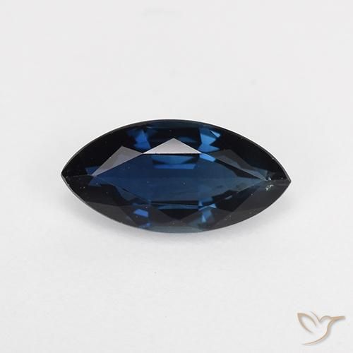 0.74ct طبيعي أزرق الليل زفير, ماركيز, VVS-VS