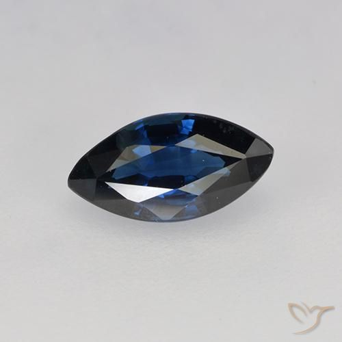 0.76ct طبيعي أزرق منتصف الليل زفير, ماركيز, VVS