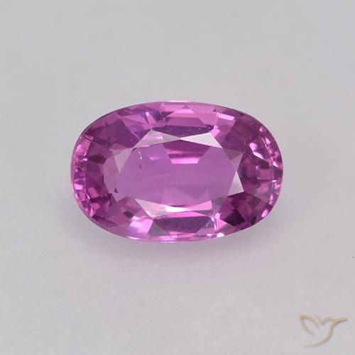 0.85ct طبيعي ماجنتى لامع زفير, بيضوي, VVS