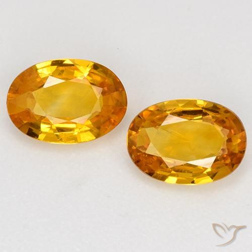 1.25ctw طبيعي برتقالى متوسط زفير, بيضوي, VVS-VS, Photo A