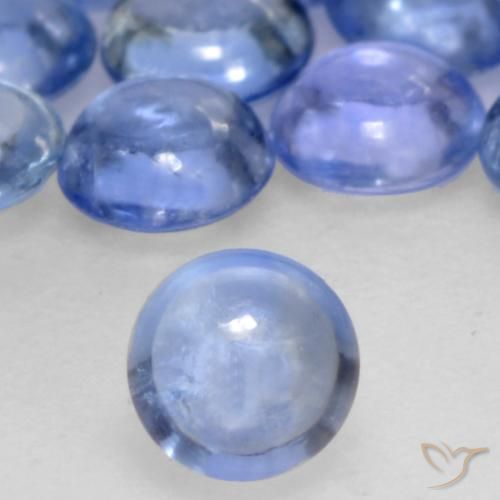 0.23ct طبيعي أزرق فاتح زفير, دائري, شفاف
