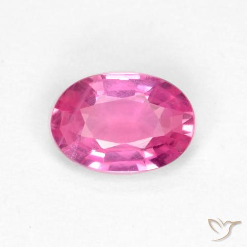 0.47ct طبيعي ماجنتى غامق زفير, بيضوي, قليلا جدا