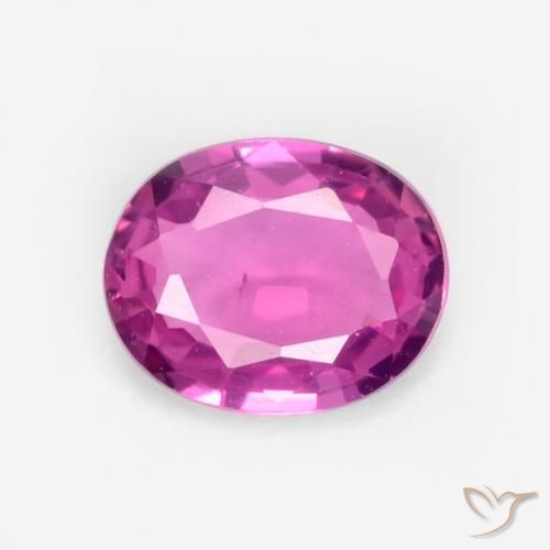 0.40ct طبيعي أرجواني زفير, بيضوي, قليلا جدا