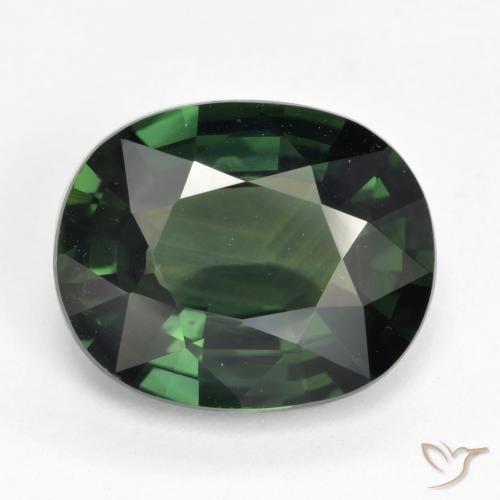 5.05ct طبيعي أخضر رائع زفير, بيضوي, VVS