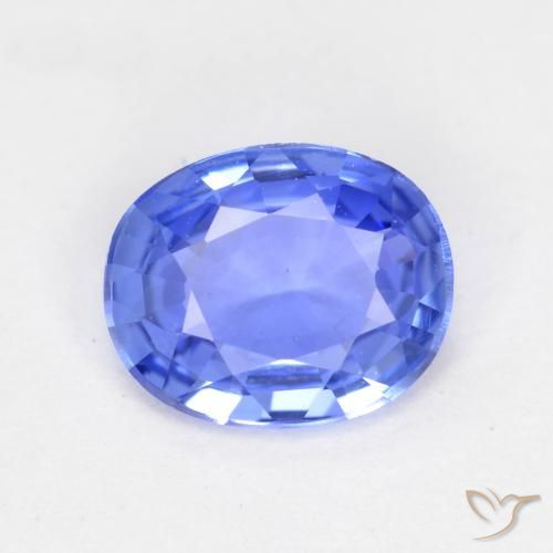 0.50ct طبيعي أزرق فاتح زفير, بيضوي, VVS