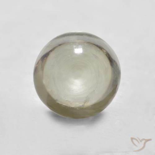 0.79ct طبيعي أصفر فاتح زفير, دائري, شفاف