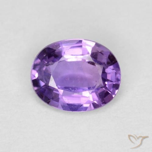 0.40ct طبيعي بنفسجى متوسط زفير, بيضوي, VVS-VS
