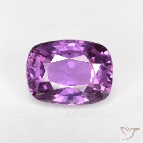 1.34ct طبيعي أرجوانى كهربائى زفير, وسادة, قليلا جدا