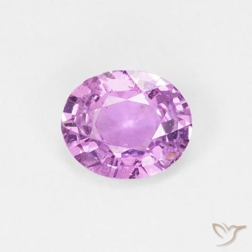 0.60ct طبيعي أرجوانى بنفسجى زفير, بيضوي, VS-SI