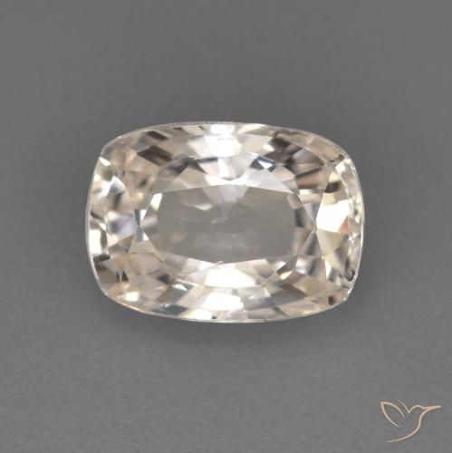 1.13ct طبيعي ذهبى فاتح جدا زفير, وسادة, VVS-VS