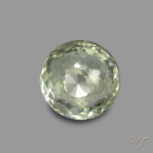 0.64ct طبيعي أخضر متوسط زفير, دائري, VS-SI