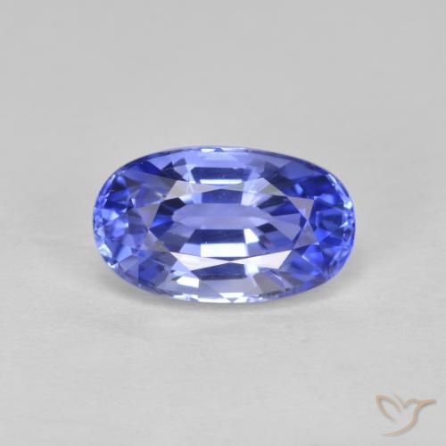 2.36ct طبيعي أزرق بنفسجى غامق زفير, بيضوي, VVS-VS