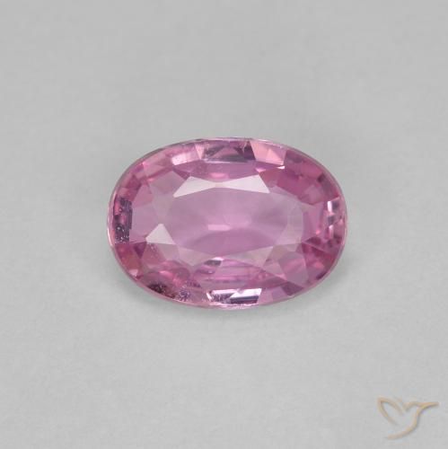 0.73ct طبيعي أرجوانى فاتح زفير, بيضوي, VVS