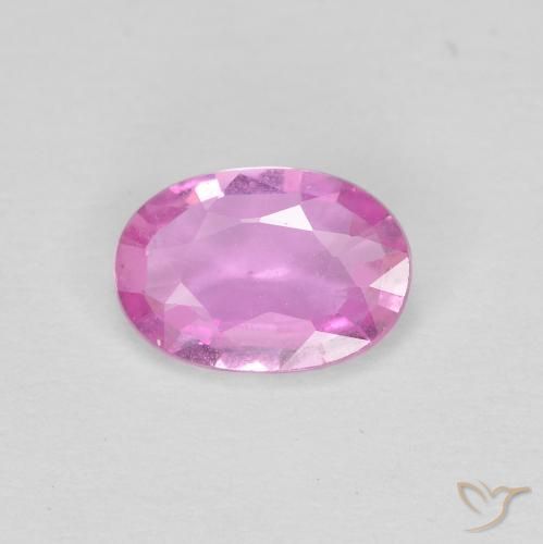 0.60ct طبيعي وردي فاتح زفير, بيضوي, VVS-VS