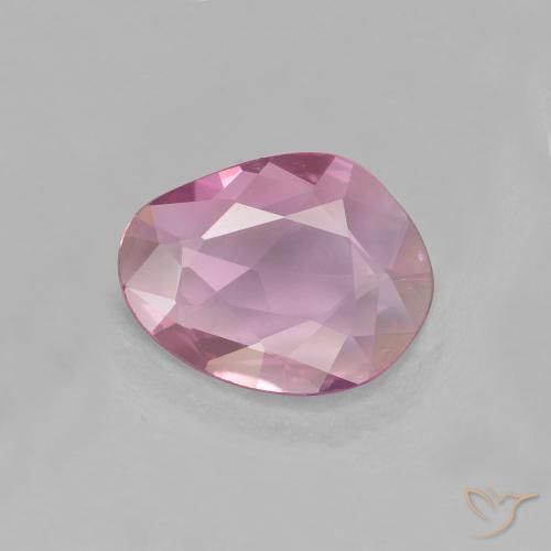 0.77ct طبيعي وردى فاتح-متوسط زفير, فانسى, VVS