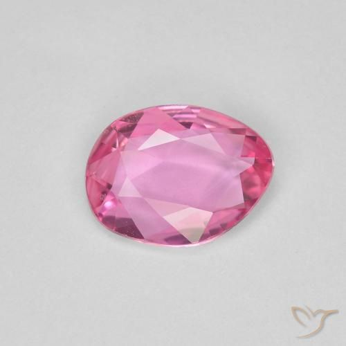 0.92ct طبيعي وردى متوسط زفير, فانسى, VVS-VS