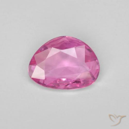 0.84ct طبيعي وردى غامق زفير, فانسى, VVS-VS