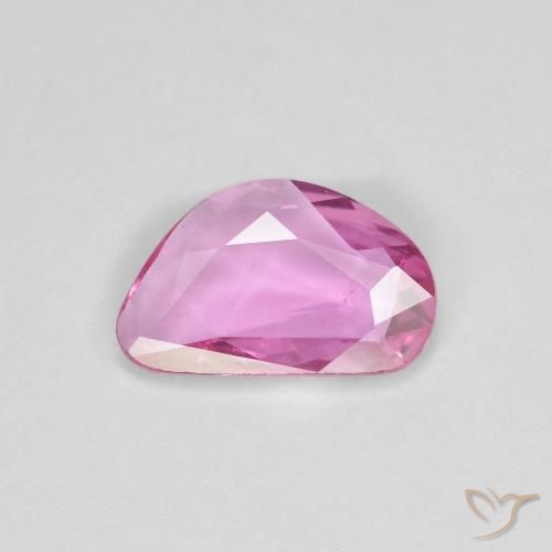 0.90ct طبيعي وردى كثيف زفير, فانسى, قليلا جدا