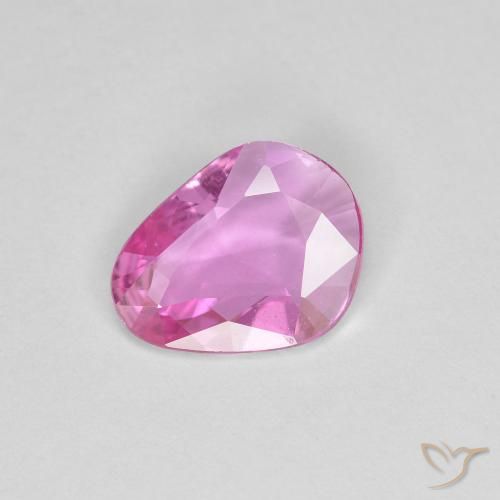 0.91ct طبيعي وردى متوسط زفير, فانسى, VVS-VS